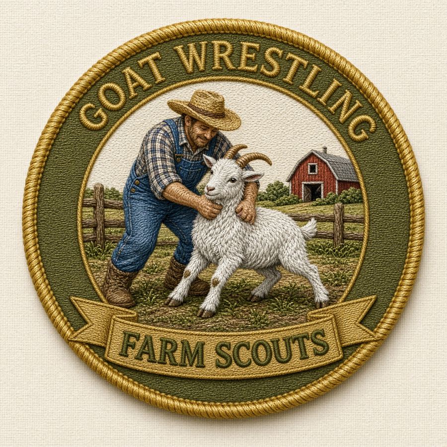 Goat Wrestling merit badge